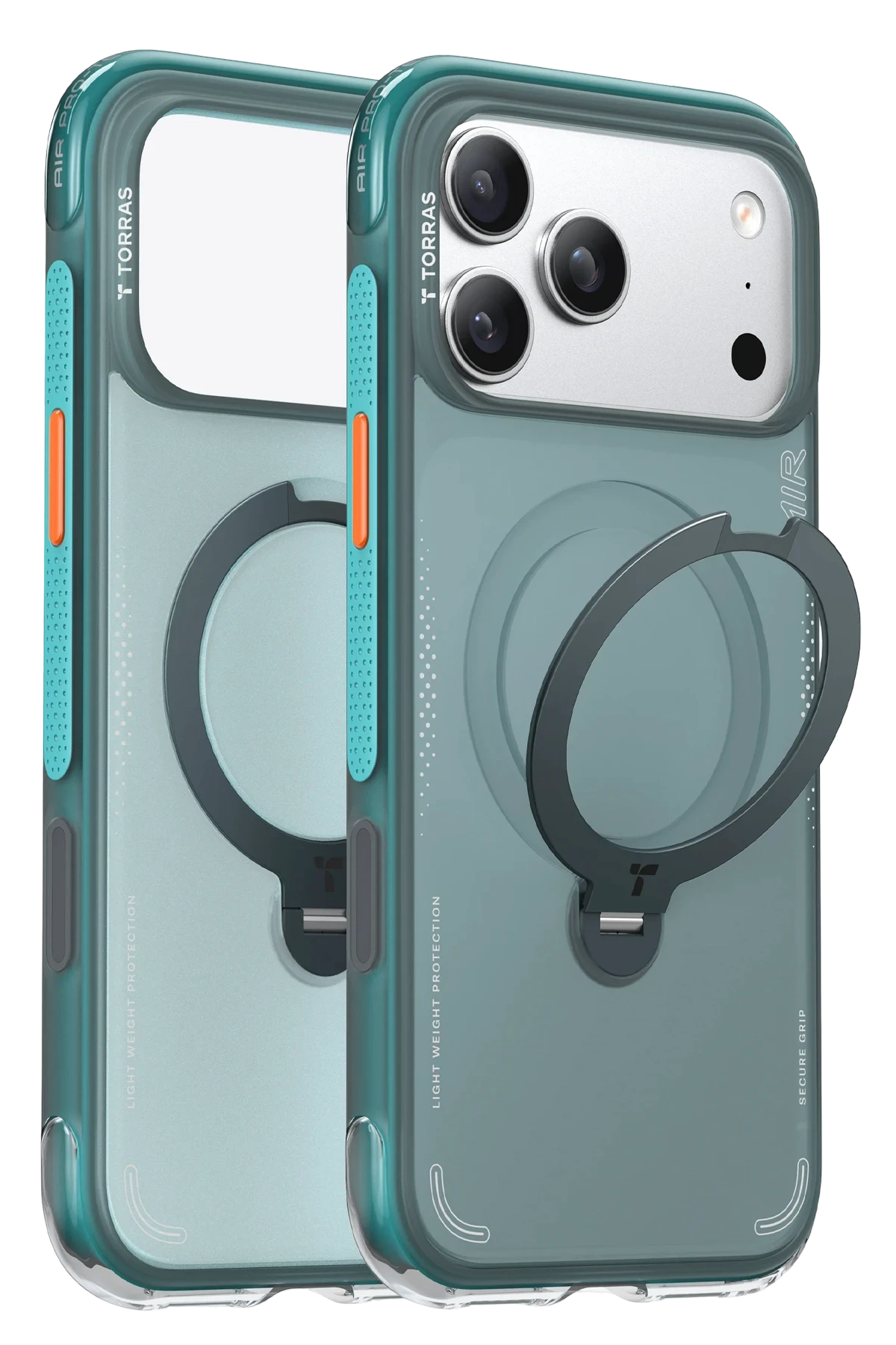 Torras Apple iPhone 17 Pro Max O Stand Spin Air Serisi Magsafe Kılıf