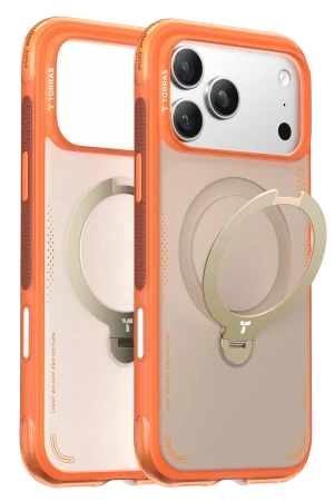 Torras Apple iPhone 17 Pro Max O Stand Spin Air Serisi Magsafe Kılıf