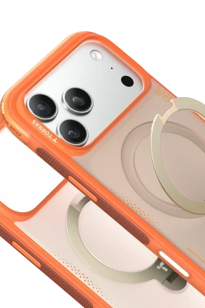 Torras Apple iPhone 17 Pro Max O Stand Spin Air Serisi Magsafe Kılıf